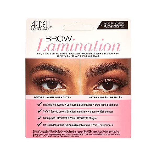 Ardell Kit de laminage pour sourcils