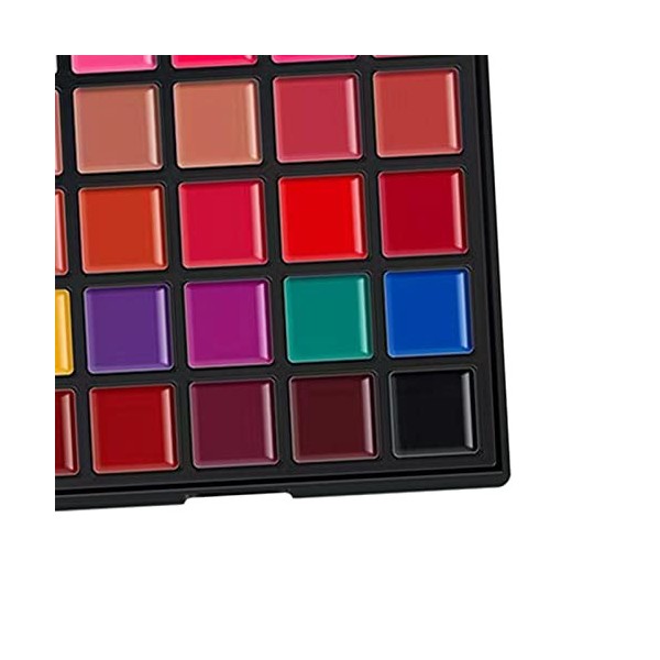 Palette de rouges à lèvres professionnelle 25 couleurs Matte Palette de brillant à lèvres hydratant pour les femmes Kit de ma