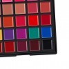 Palette de rouges à lèvres professionnelle 25 couleurs Matte Palette de brillant à lèvres hydratant pour les femmes Kit de ma