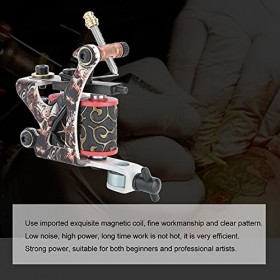 Machine à Tatouer à Bobine, Machine à Tatouer à Bobine Professionnelle, Outil Dart Corporel pour Pistolet à Doublure de Tato