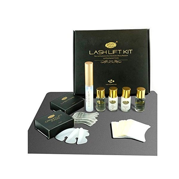 Wimpernlifting Set - Starter Kit - Cils Ondes - Wimpernlaminierung - Lash Levage - Set Court Einwirkzeiten - 12-15 Applicatio