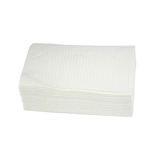 Aokbean 125 pièces 13x17,7 Pouces Nappe de Tatouage Jetable 3 Plis Nappe de Tatouage Imperméable Tampon de Nettoyage pour Ser