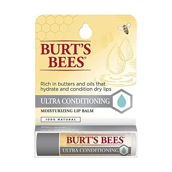 Burts Bees Lip Balm, Ultra Conditioning with Kokum Butter