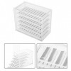 VIFERR Boîte de Rangement en Plastique pour Les Cils, 5 Couches Range Palette Extension de Cils Faux Cils Organisateur de Maq