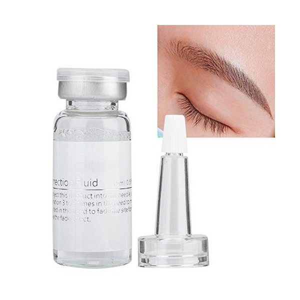 Brrnoo Gel dissolvant de couleur des sourcils, pommade dissolvant de soin de tatouage pour enlever les tatouages ​​corporels,