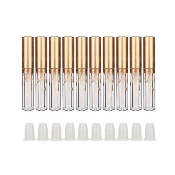 DIY Vide Lip Gloss Tube,10 Pcs 2.5 Ml Brillant À LèVres Conteneurs Tuyau Vide Pour Brillant à LèVres Et Produits De Soins De 