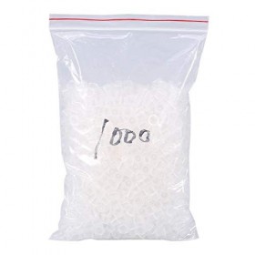 1000 Pcs/Sac Tatouage Capuchon Dencre Tasse En Plastique Microblading Pigment Accessoires Titulaire Conteneur pour Machine D