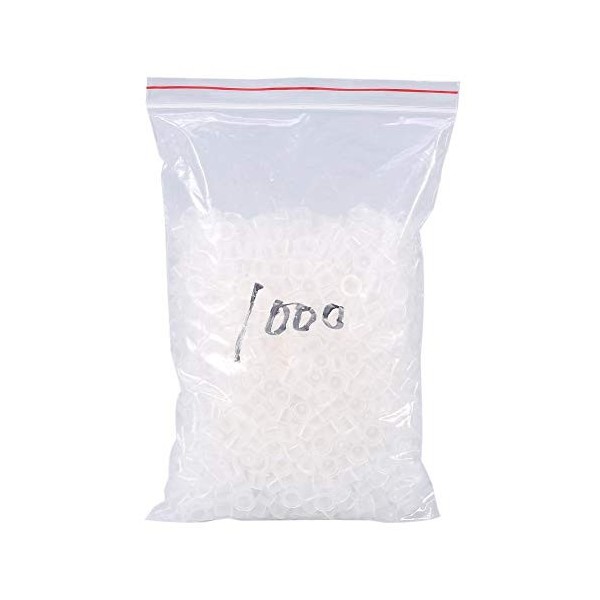 1000 Pcs/Sac Tatouage Capuchon Dencre Tasse En Plastique Microblading Pigment Accessoires Titulaire Conteneur pour Machine D