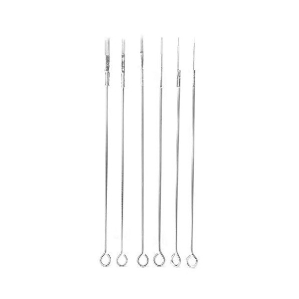 Set daiguilles de tatouage, aiguilles de cartouche jetables 50pcs pour machine à tatouer Tattoo Needles 