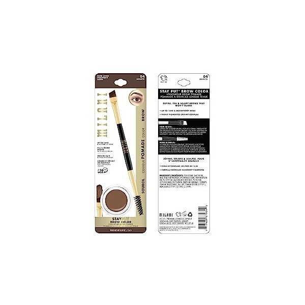 MILANI Stay Put Brow Color - Brunette
