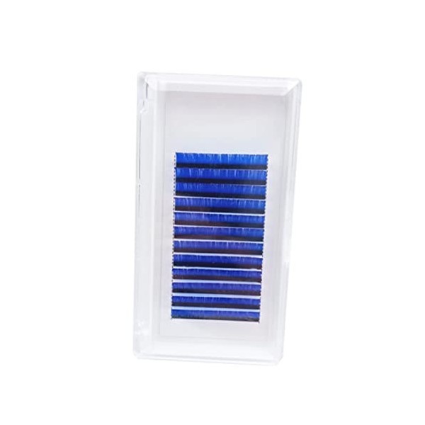 Ipetboom 1 Boîte Rallonge De Cils Cils Denses Extensions De Cils Colorées Cils DArt Extension De Cils Bleu Faux Cils Faux Ci