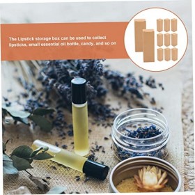DOITOOL 50Pcs Boîte Boîte DEmballage DHuile Essentielle Boîtes DEmballage Pour Rouge À Lèvres Partie Rouge À Lèvres Cadeau