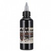 Encre de tatouage, 100 ml jetable temporaire jet dencre de tatouage coloré dessin pigment daérographe Noir 