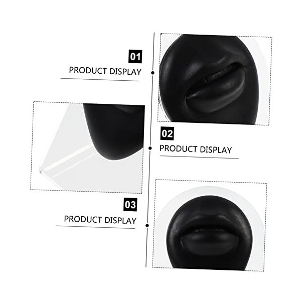 Didiseaon 1 Pc Bouche Modèle Silicone Mannequin Visage Modèle Instructions Pédagogiques Modèle Silicone Parties Du Corps Bijo