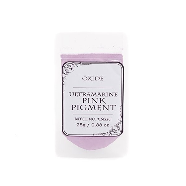 Mystic Moments Poudre minérale doxyde de pigment rose doutremer, 50 g, végétalien naturel, sans OGM