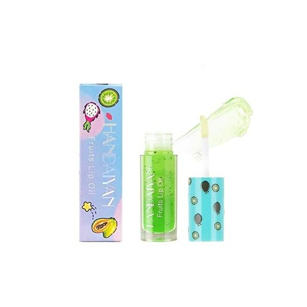 huile de fruits gelée hydratante pour les lèvres repulpant le verre maquillage gloss pour les lèvres teinté soin des lèvres h