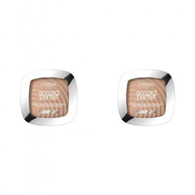 LOréal Paris - Poudre Fondante Perfectrice - Enrichie en Pigments Minéraux & Acide Hyaluronique - Tous les Types de Peaux - 