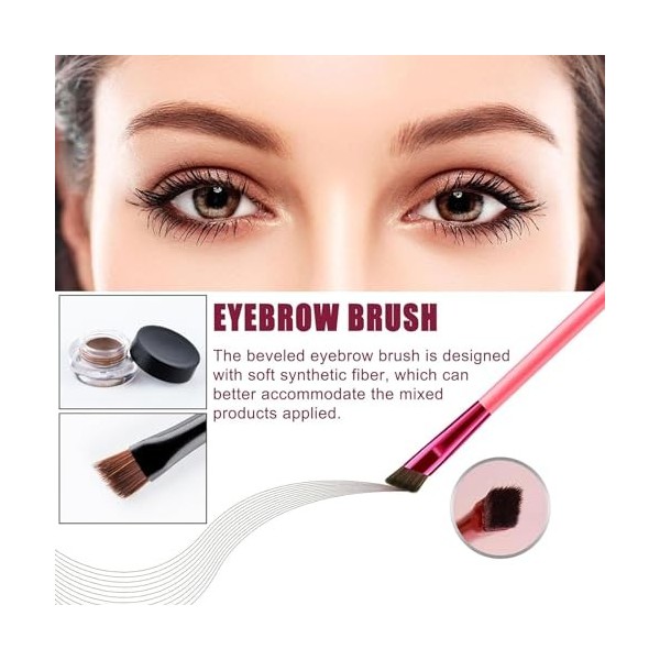 Brosse À Sourcils 4D Avec Fard À Paupières