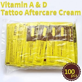 Crème pour Tatouage, Tatouage Après-traitement Crème Vitamine A et D Onguent anti-taches pour lart du corps de maquillage pe