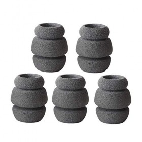 HEALLILY Lot de 5 housses jetables en mousse à mémoire de forme pour tatouage - 41 mm