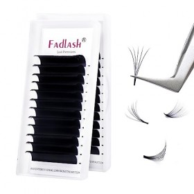 Easy Fan Volume Lash DD Curl 0.05mm 16mm Extension de Cils Volume 3D, 5D, 6D~20D Extension de Cils Individuels Naturel