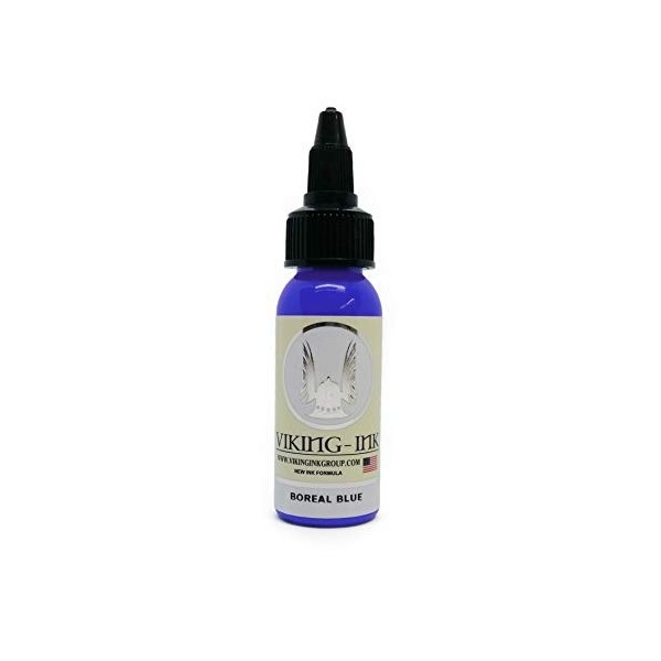 Viking-ink b & w bleu tinta pour tatouage 30ml