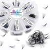 Volume Russes Cils D Curl 500 Fans 20D 0.07mm 9-16mm Mixed Préfaits Extensions de Cils Volume Russe Bouquet Prefait Cils Pré-