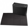 Tatouage Table Tapis 125pcs Jetable Carré Noir Tapis De Tatouage Piercing Imperméable À Leau Feuilles Patient Bibs 45 x 33cm