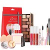 Palette de Maquillage Coffret Maquillage Ensemble-cadeau de Tout-en-un Kit de Démarrage de Maquillage avec Fard à paupières P