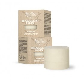 Marilou Bio - Démaquillant Solide à lhuile de Chanvre - Démaquillant Solide Visage & Yeux - formule bio/naturelle/vegan - sa