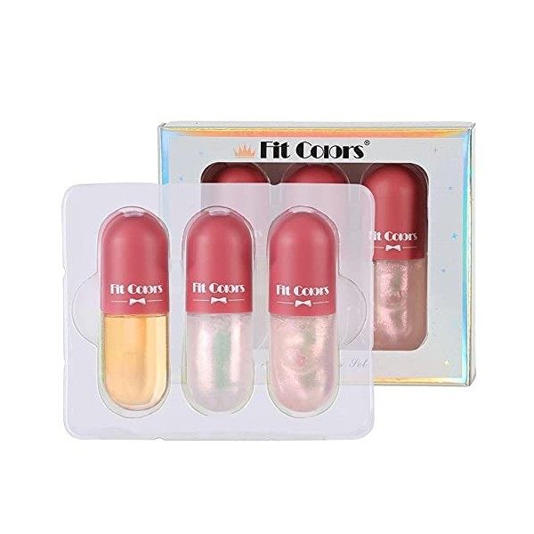 Crayon À Lèvres mat et Ensemble de Rouge Plumper Enhancer Lip PlumperLip SetNatural Lip 6ml Serumderol And Care Plumper Lip L