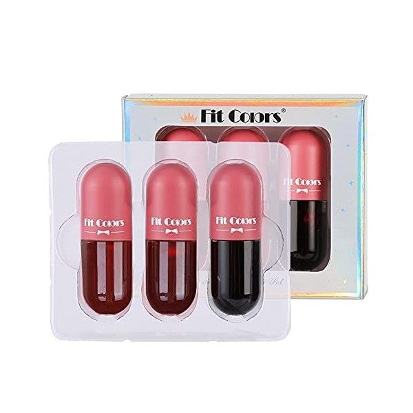 Crayon À Lèvres mat et Ensemble de Rouge Plumper Enhancer Lip PlumperLip SetNatural Lip 6ml Serumderol And Care Plumper Lip L