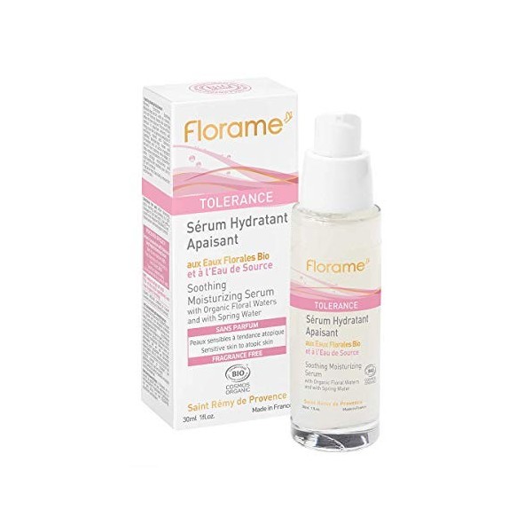 Florame - Serum Hydratant Apaisant Bio Tolerance Peaux Sensibles 30ml Florame