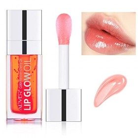 Lip Glow Oil, brillant à lèvres hydratant et repulpant, huile pour les lèvres nourrissante et repulpante longue durée, teinte