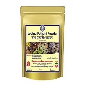 Indian Kamdhenu Lodhra Pathani Powder Lodh/Syplocos/Racemosa/Lodhra Powder