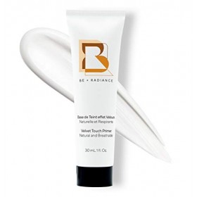 BE+RADIANCE Base de teint effet velours naturelle et respirante⎮Matifiante, lissante, hydratante⎮Tous types de peau⎮Fixateur 