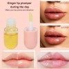 2pcs Lip Plumper Set, Sérum hydratant de jour et de nuit pour les lèvres des femmes pour des Lèvres Plus Pleines, Augmentatio