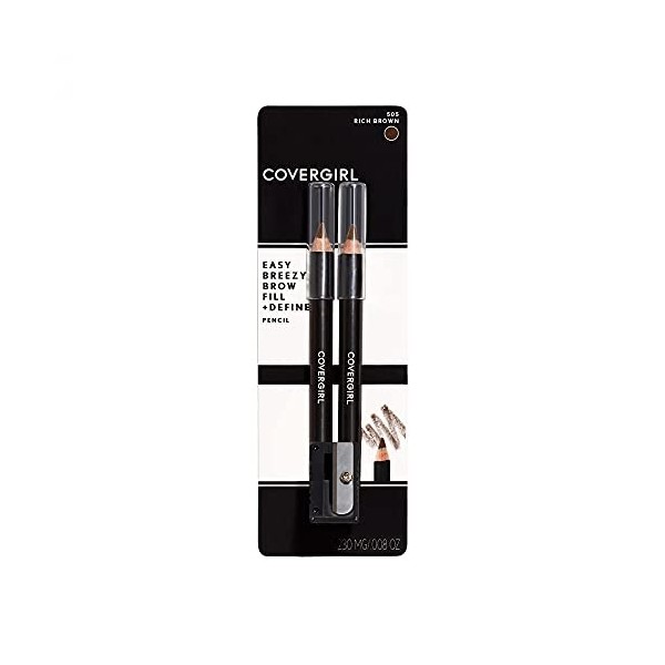 COVERGIRL - Brow and Eye Makers Pencil Rich Brown 505-0.06 oz. 1.7 g 