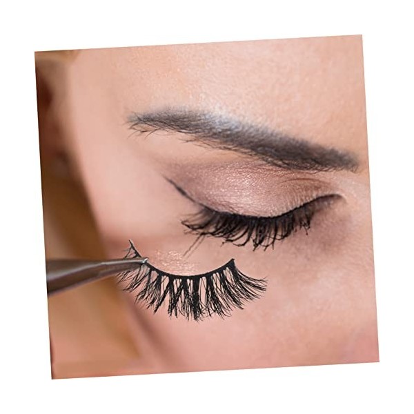 Housoutil 20 Paires De Faux Cils Cils En Vrac Cils Permanents Cils En Vrac Cils Adhésifs Cils En Vrac Cils Cils Mascara Cils 