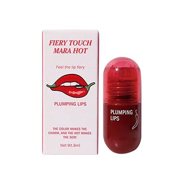 compatible with Machine Visage Cher Lip Plumper Clear Lip Gloss Huile pour les lèvres Soin des lèvres nourrissant naturel Bri