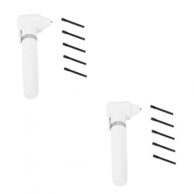 KALLORY 2 Pcs Mélangeur Électrique Eyeliner Mélangeur De Couleur Mélangeur À Main Électrique Mélangeur De Pigments Électrique