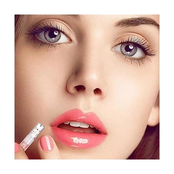 Repulpeur de brillant à lèvres | Transparent Lip Enhancer Rouge à Lèvres Hydratant Repulpant | Extraits de Accessoires de maq