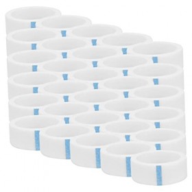 DOITOOL 30 Rouleaux DIsolation En Tissu Non Tissé Ruban Pour Paupières Ruban De Beauté Ruban En Tissu Respirant Fournitures 