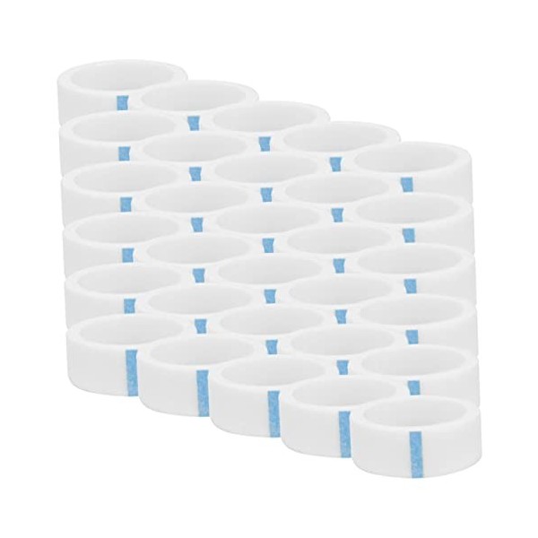 DOITOOL 30 Rouleaux DIsolation En Tissu Non Tissé Ruban Pour Paupières Ruban De Beauté Ruban En Tissu Respirant Fournitures 