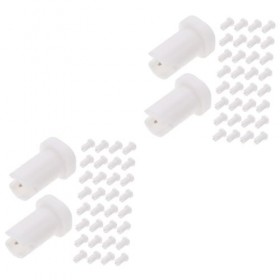 DOITOOL 200 Pcs De Colle Aiguille Anti-Blocage Colle Pince À Cils Applicateur De Colle Épingles De Pince À Cils Pour Extensio