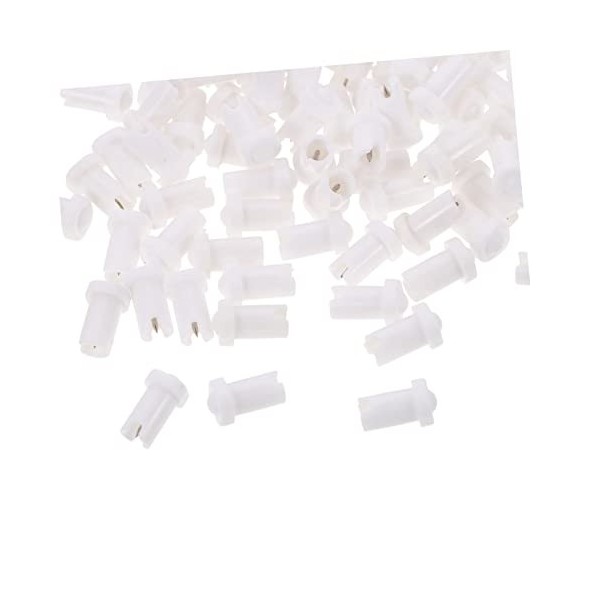 DOITOOL 200 Pcs De Colle Aiguille Anti-Blocage Colle Pince À Cils Applicateur De Colle Épingles De Pince À Cils Pour Extensio