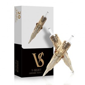 EZ TATTOO Aiguilles de Cartouche de Tatouage - 20pièces 10 5RL Bugpin Round Liner Aiguille Tatouage pour Stylo de Machine 