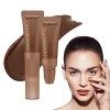 Bronzeur liquide | Liquid Contours Beauty Stick Smooth Wond avec applicateur souple,Contour de bâton bronzant multifonction p