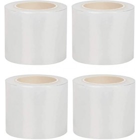 Lot de 4 rouleaux de film de protection pour tatouage - 150 m de long / 4 cm de large - Film de protection jetable pour sourc