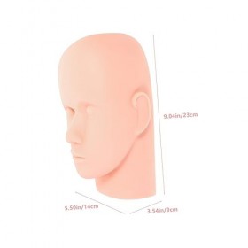 Housoutil Modèle Cils Pratique Formation Pratique Cheveux Poupée Maquillage Mannequin Le Mannequin Cheveux Pratique Mannequin